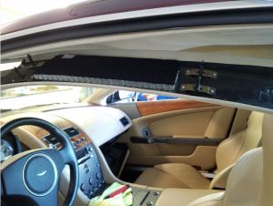 Rigging the Interior Apart to remove the Sagging Headliner on my Aston Martin DB9