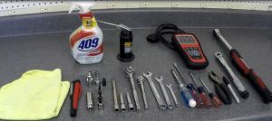 Tools Required to Change the Coil Packs and Spark Plugs on an Aston Martin DB9